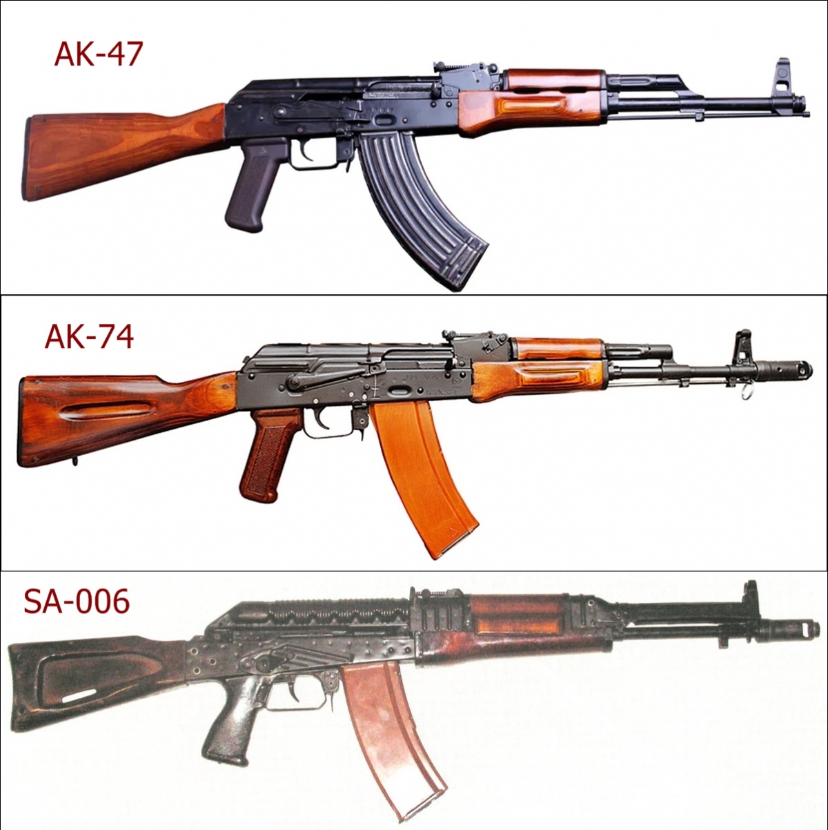 Súng AK-74 (phiên bản cải tiến) đã vượt qua đối thủ SA-006 như thế nào?